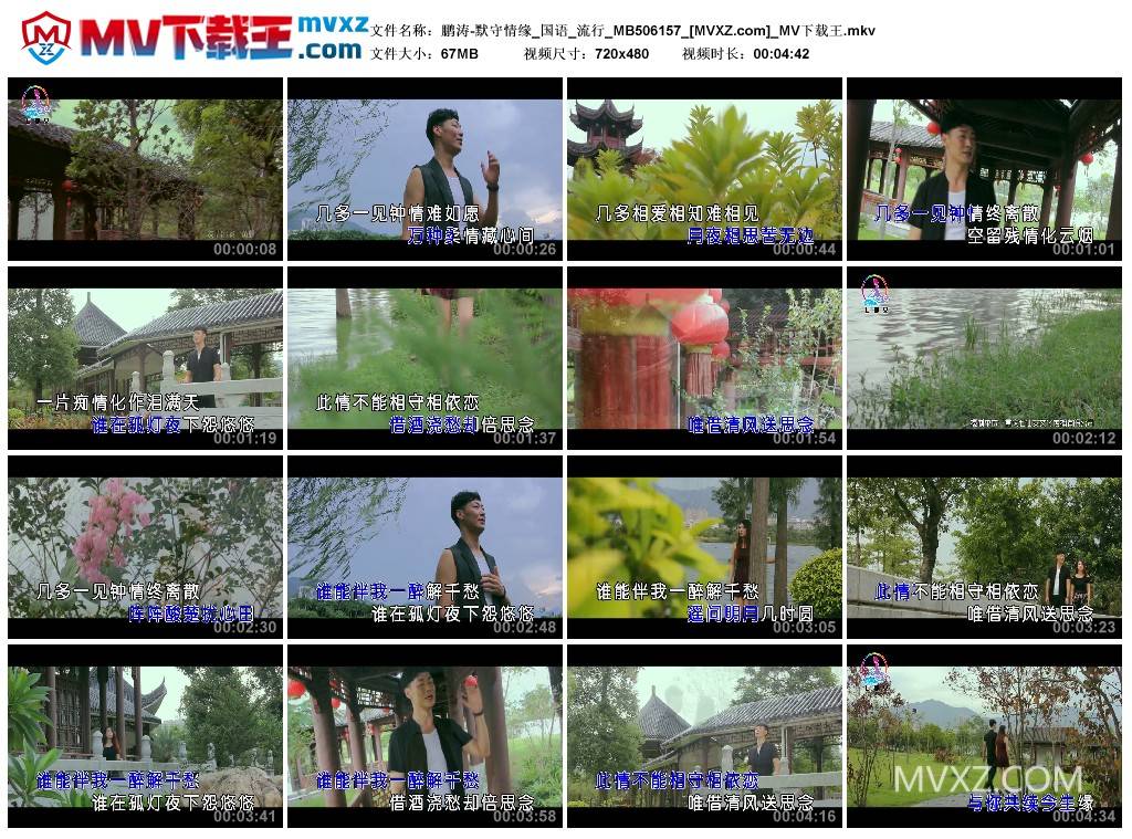 鹏涛-默守情缘_国语_流行_MB506157